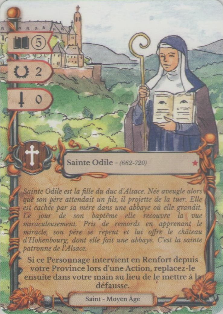 Sainte Odile - (662-720)